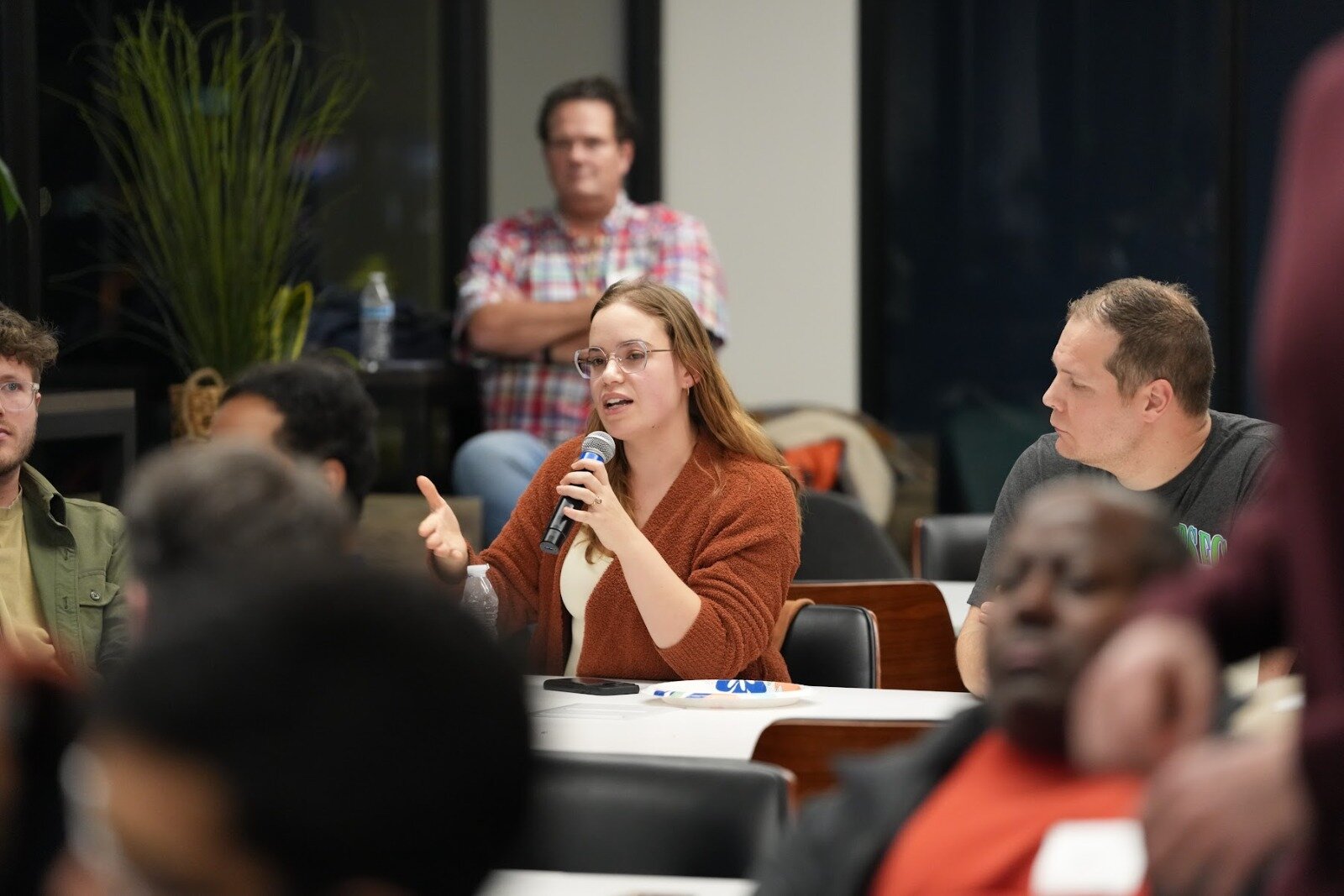 Seattle AI Tinkerers working / discussion photo