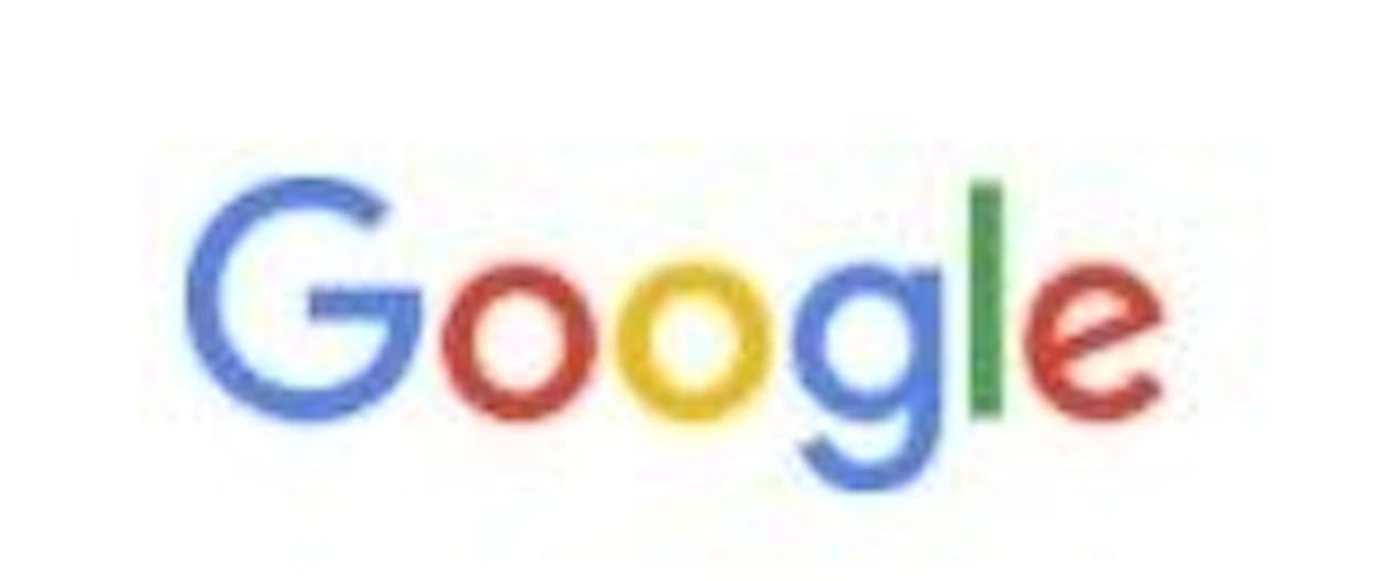 (Logo) The image displays the iconic Google logo, featuring the company name 'Google' written in its distinctive multi-colored, sans-serif typeface on a plain white background. Text: Google Colors: #4285F4, #EA4335, #FBBC05, #34A853 Note: This image is a stylized representation of a company's name, used for brand identification. It clearly fits the definition of a logo due to its specific font, colors, and association with a well-known brand.