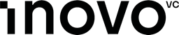 (Logo) The image displays the word 'inovo' in a prominent, bold, black font, with 'vc' in a smaller, superscript style, set against a solid dark teal background. Text: inovoVC Colors: #000000, #3C5057 Note: The image features a stylized wordmark, 'inovoVC', which is typical of a brand identity or company logo. It's designed for recognition and branding purposes.
