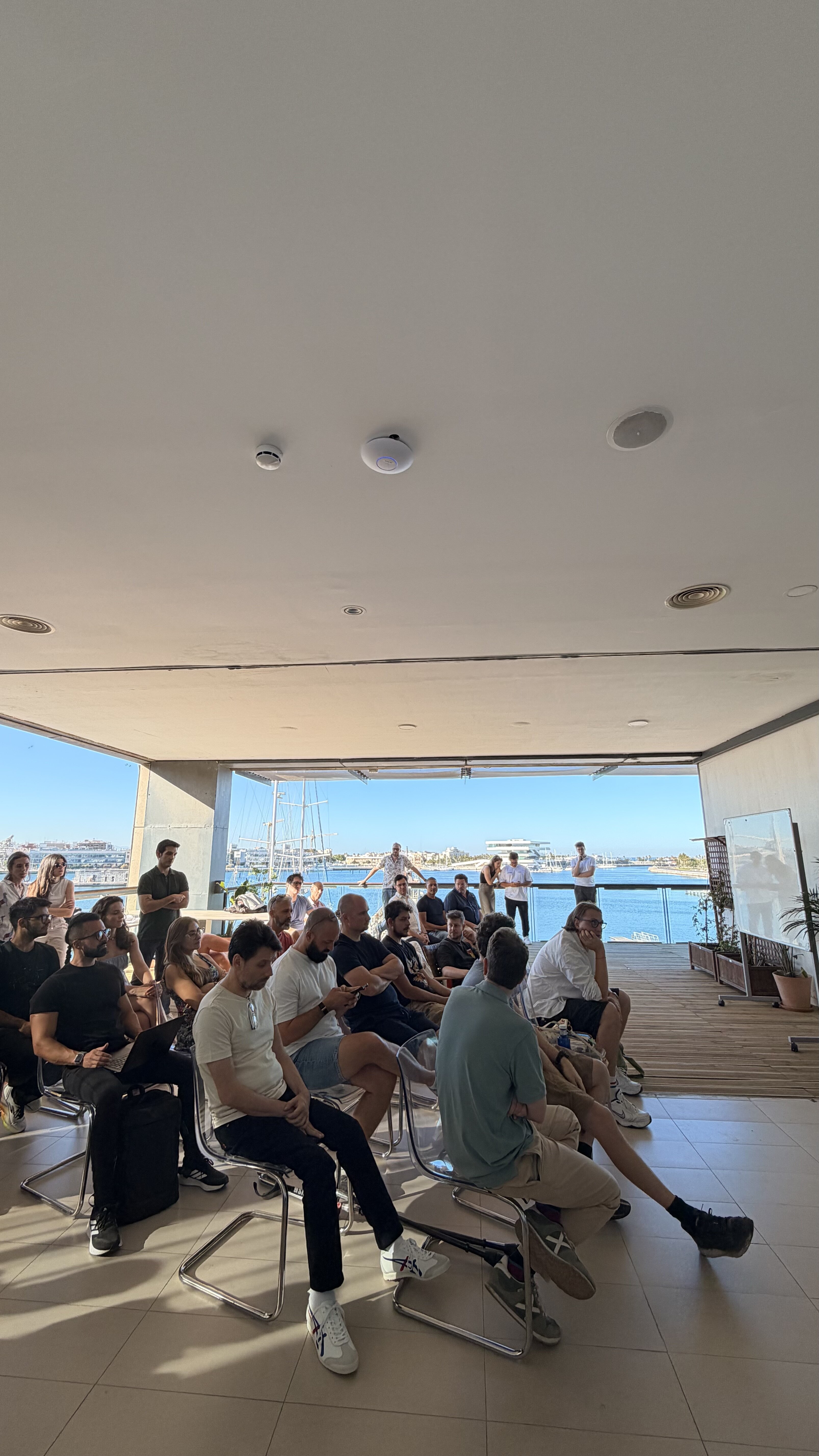 Valencia AI Tinkerers presentation photo