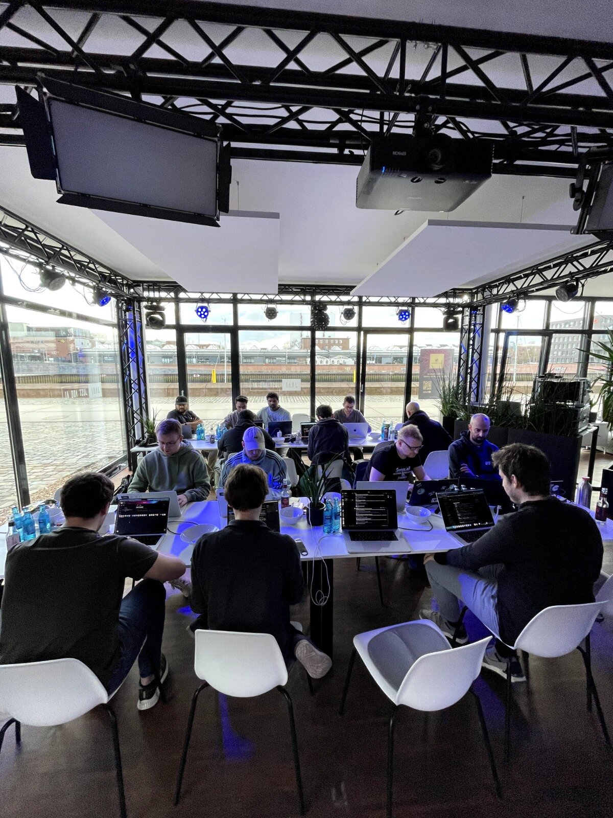 Bremen AI Tinkerers working / discussion photo