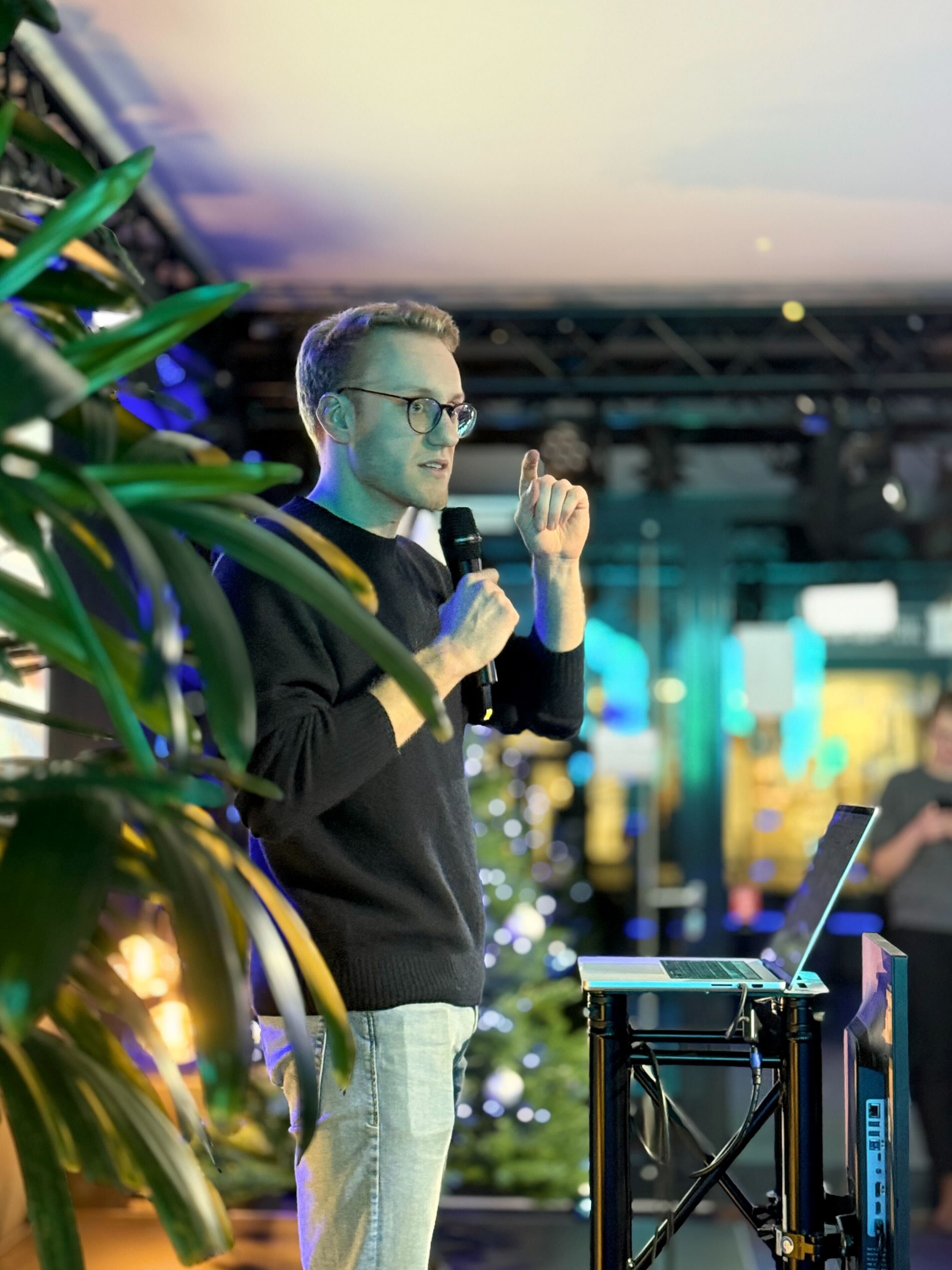Bremen AI Tinkerers presentation photo