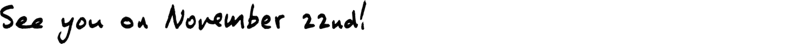 (Banner) The image shows the text "See you on Another 22" Text: See you on Another 22 simple | Colors: #000000 Note: The image appears to be a banner announcing something related to the number 22.  It has a text layout typical of a short headline or announcement.