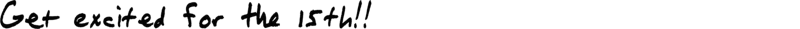 (Handwriting) The image features white, stylized text on a solid black background, resembling a handwritten phrase. Text: Get ready for the [unreadable] Note: The text displays an informal, script-like style with varying letterforms and connections, strongly suggesting a handwritten or hand-drawn aesthetic rather than a standard digital font or a structured graphic design.