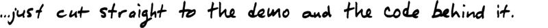 (Banner) The image shows a line of text written in a stylized font. Text: Just a little something for you elegant, simple Note: The image presents text in a visually appealing way, resembling a banner or headline. It is not a logo, handwriting, illustration, or photo.