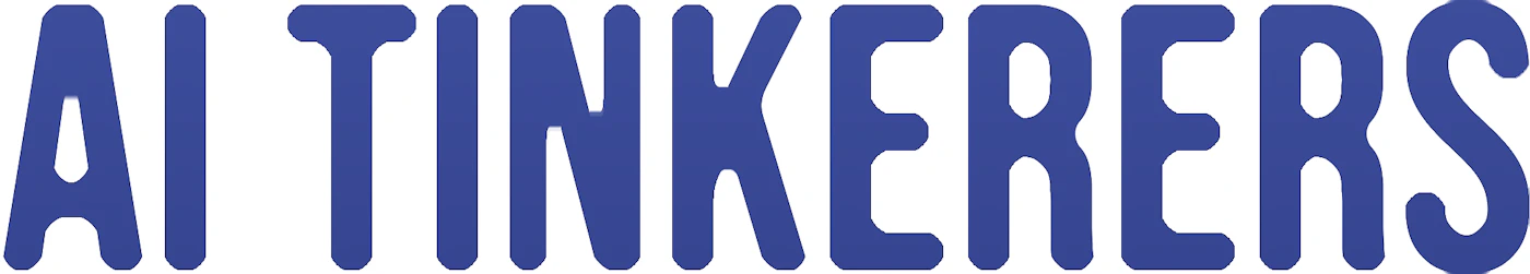 (Logo) The image displays the words 'AI TINKER$' in a bold, blue, sans-serif font set against a plain white background. Text: AI TINKER$ Colors: #3344AA, #FFFFFF Note: The image consists solely of stylized text designed to represent a brand or organization, which is characteristic of a wordmark logo.