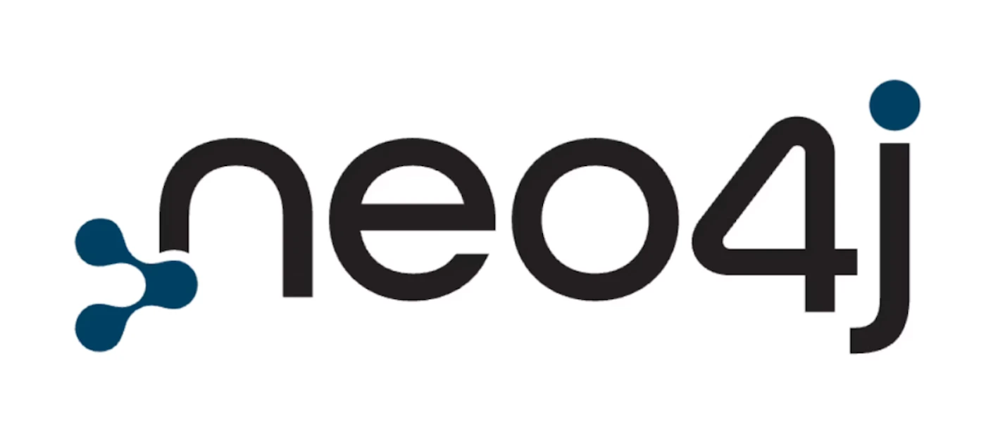 (Logo) The image displays the Neo4j logo, featuring the stylized text 'neo4j' in black, accompanied by a blue node-like graphic element to its left and a blue dot above the 'j'. Text: neo4j Colors: #000000, #005781, #FFFFFF Note: This image is a stylized graphical representation of a company or product name, designed for brand identification. It combines text with a unique visual element.