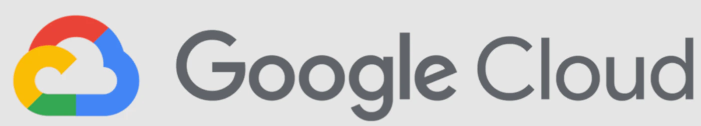 (Logo) A logo for Google Cloud, featuring a multi-colored cloud icon on the left and the text 'Google Cloud' in grey on a light grey background. Text: Google Cloud Colors: #EA4335, #FBBC04, #4285F4, #424242, #F0F0F0 Note: This image is identified as a logo because it combines a distinctive graphic symbol (the multi-colored cloud) with a brand name ('Google Cloud') for corporate identification. It's designed to represent a specific product or service.