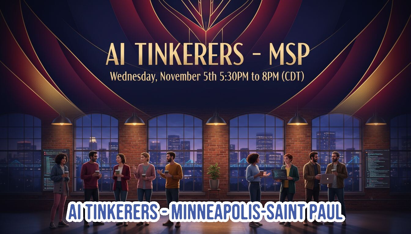 AI Tinkerers MSP - Bi-Monthly Builder-Only Hands-On Meetup